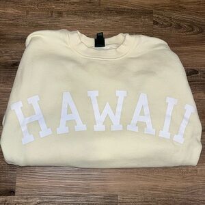 Yellow Hawaii Sweatshirt